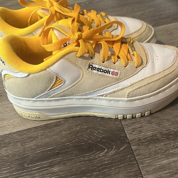 Yellow Platform Reeboks - Picture 2 of 5